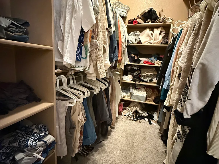 Walk in Master Closet