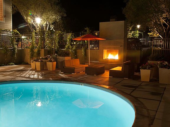 Heated salt water pools!