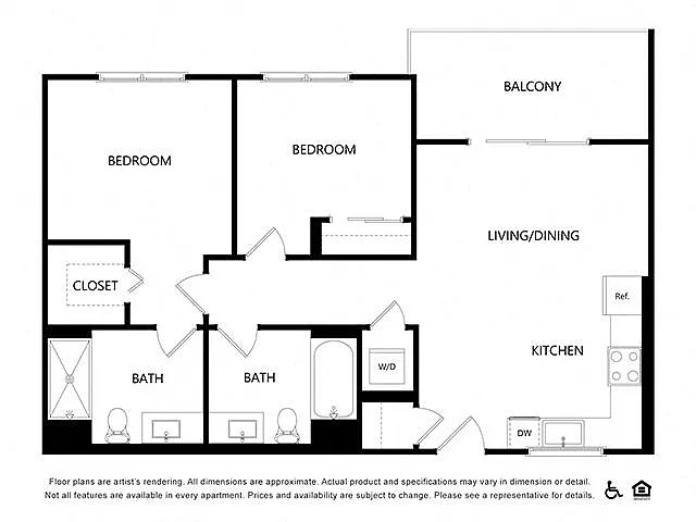 Floor plan B1