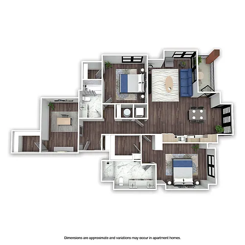 Floor plan Pearl