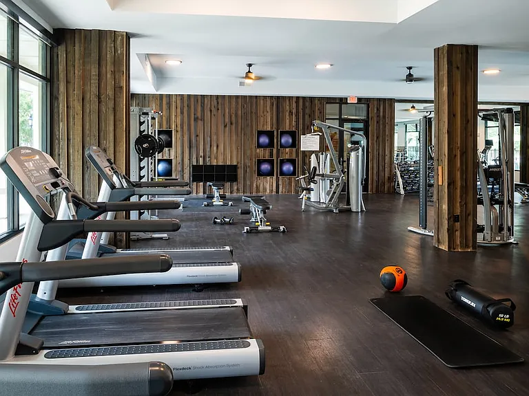 State-of-the-art fitness center