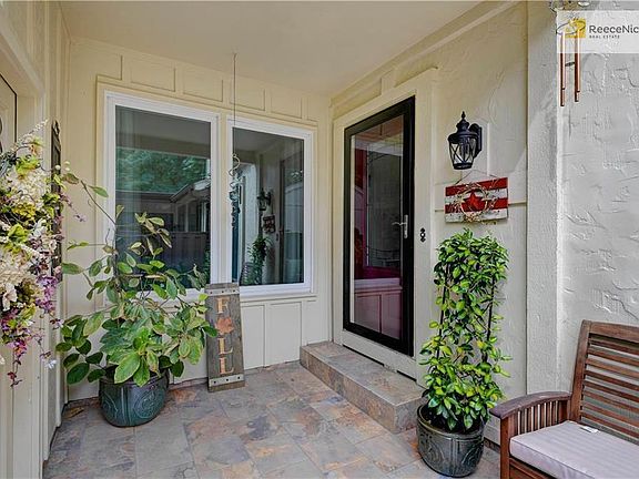 Private entrance to your home includes new doors.