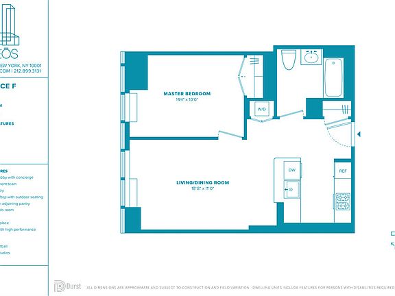 2nd image of 100 W 31st St APT 46F