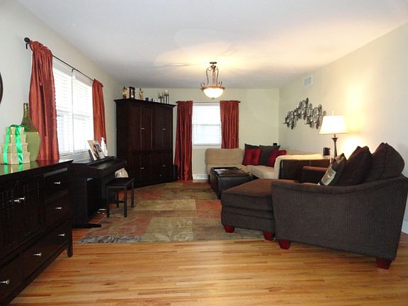 Living Room, Beautiful Hard Wood Floors