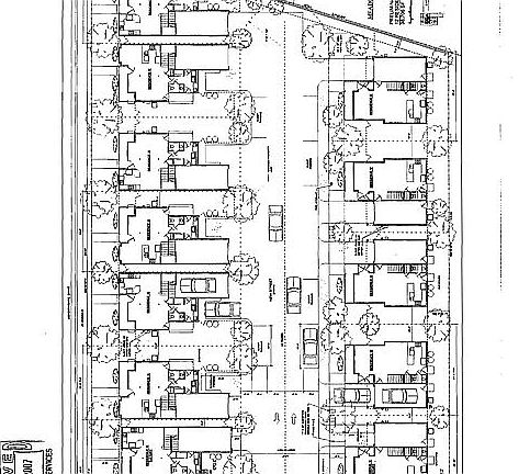 Tentative map for 12 homes