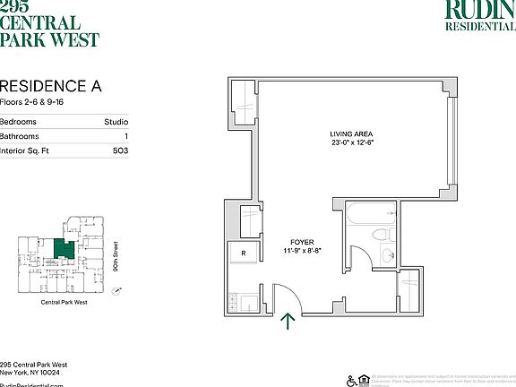 5th image of 295 Central Park W APT 10A