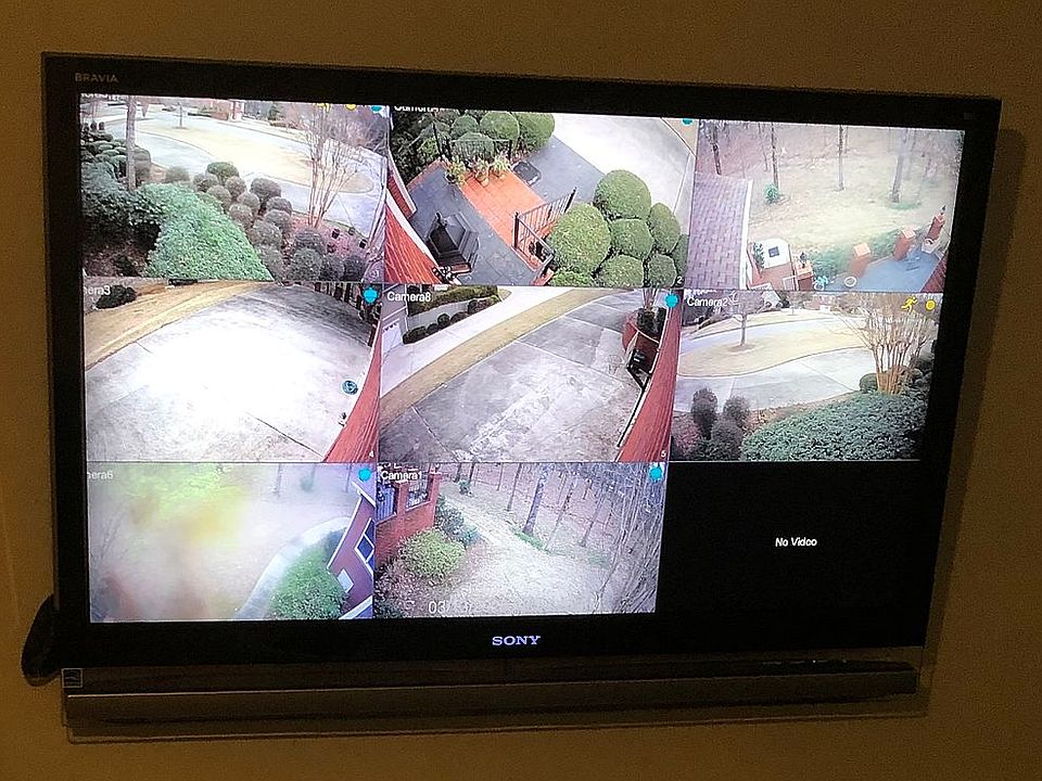 8 cameras, monitor+DVR