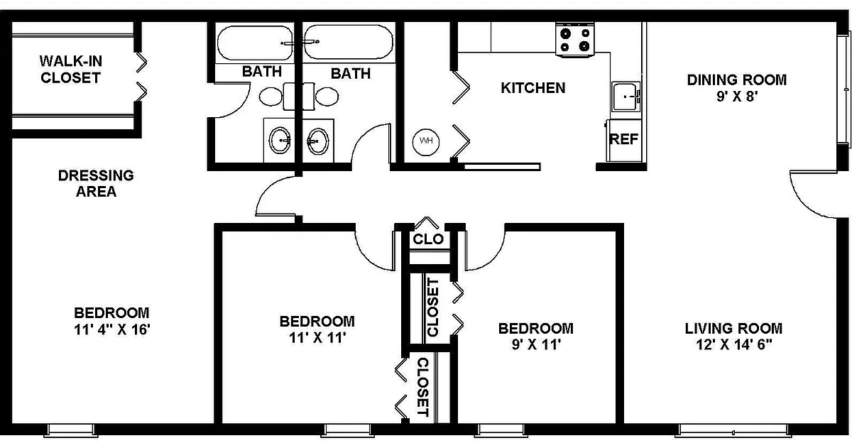 Floor plan The Plantation