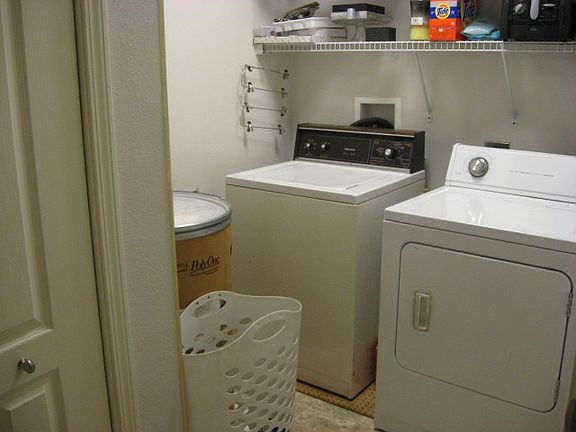 Laundry Room (hook-ups only)