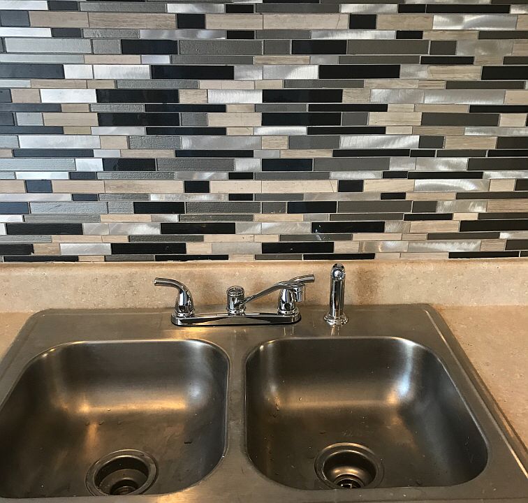New backsplash