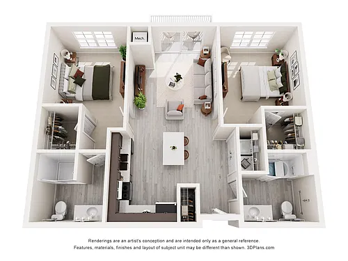 Floor plan Outrider