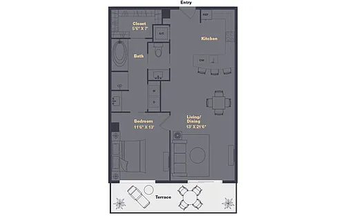 Floor plan A6