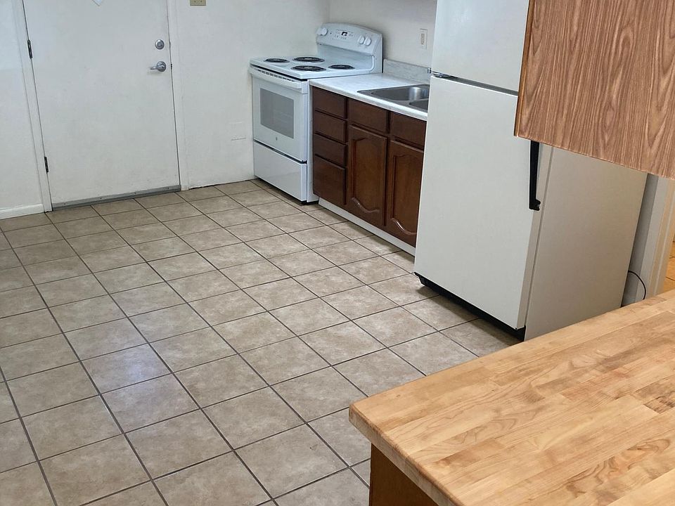 Studio Apartment with butcher block island