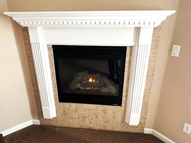 Primary Suite Gas Fireplace