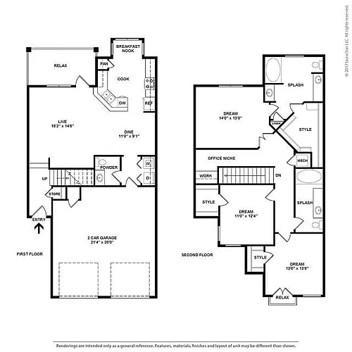 Floor plan THC1