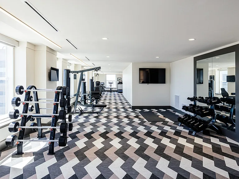 Fitness Center with Free Weights