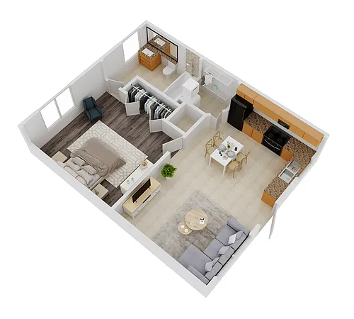 Floor plan Modern Heritage