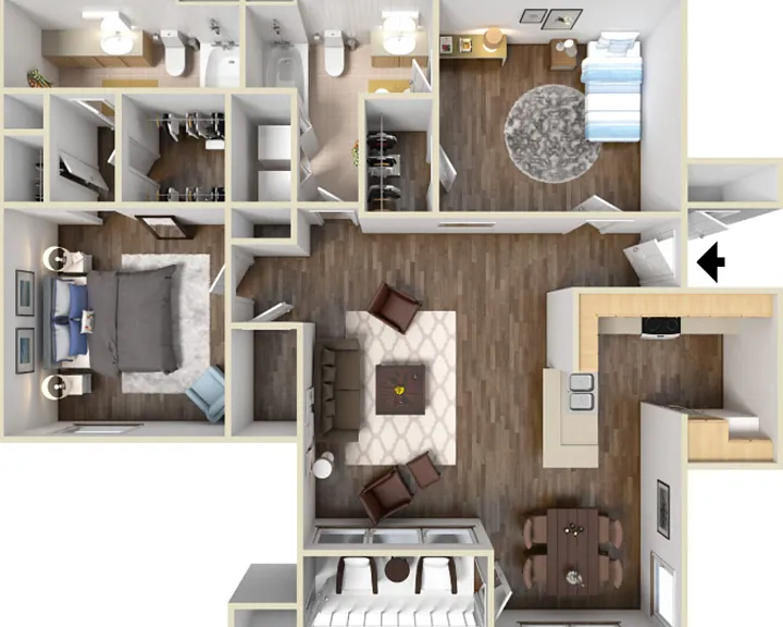 Yosemite Floorplan Diagram