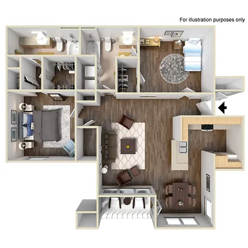 Floor plan Yosemite