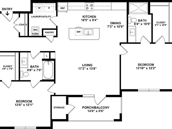 4th image of 939 Rosemary Ave #306