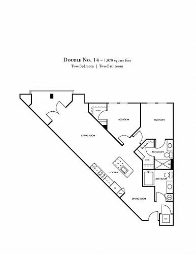 Floor plan B14
