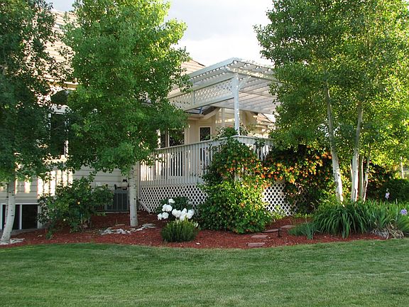 Back Yard and Deck