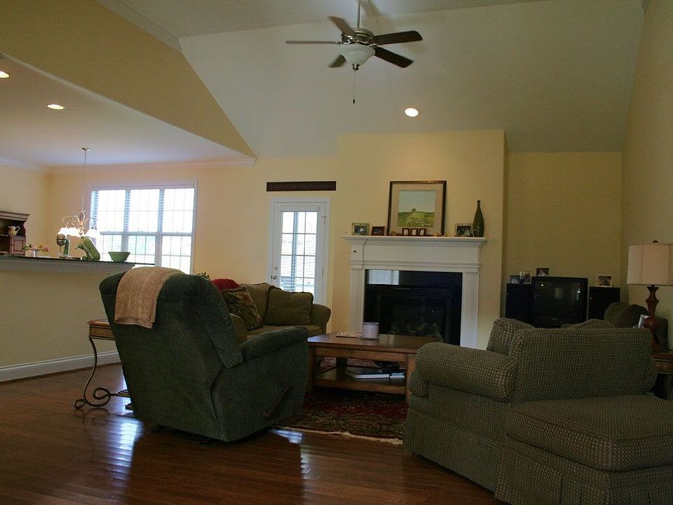 Hardwoods and gas fireplace