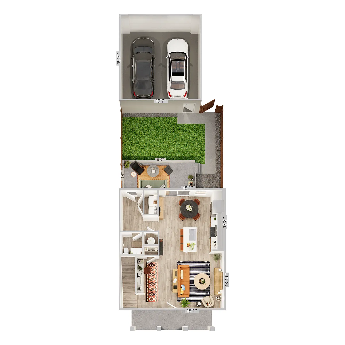 Floor plan Ascent 3 x 2.5 A