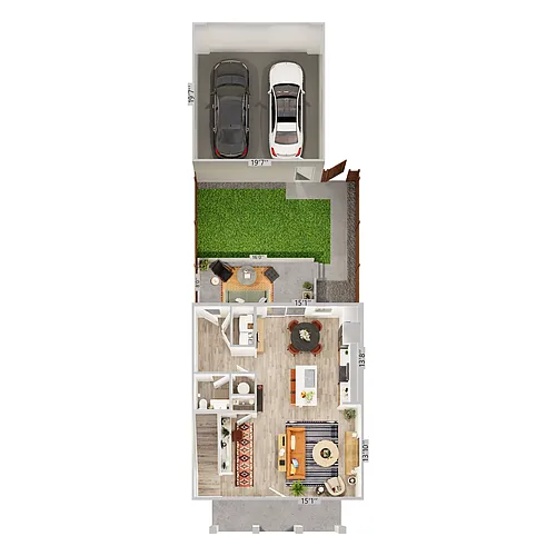 Floor plan Ascent 3 x 2.5 A