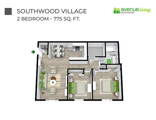 Floor plan D301