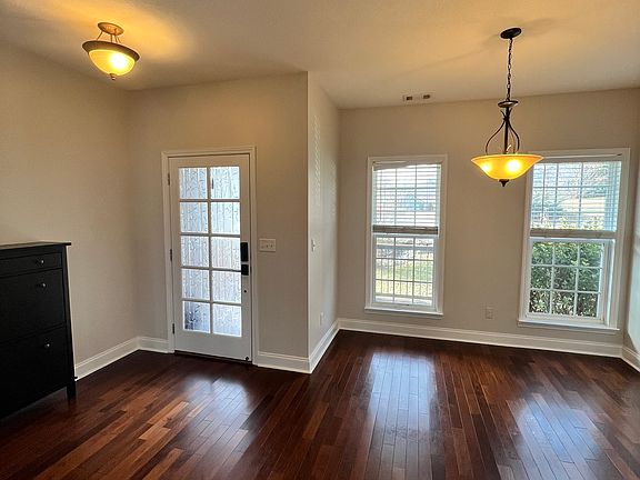 Front entry with dining area to right