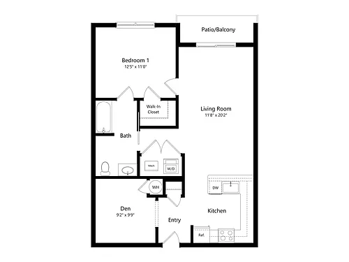 Floor plan A6D