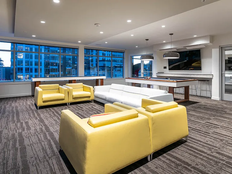 Game Room with Billiards & Shuffleboard
