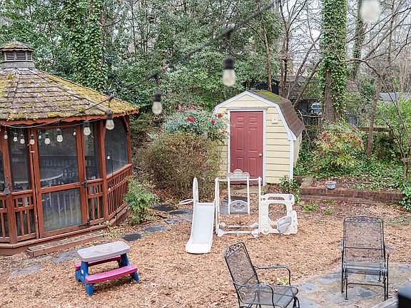 Backyard, Shed, Gazebo