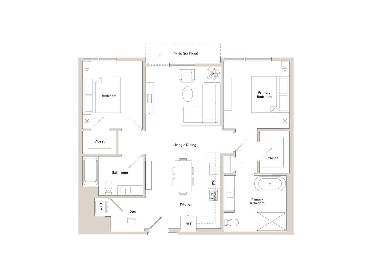 Floor plan B03