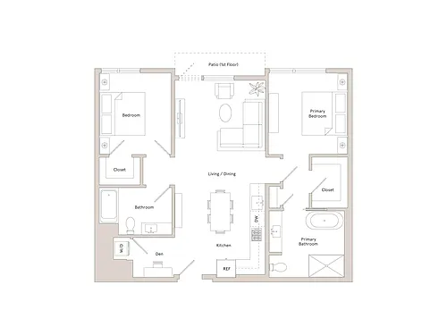 Floor plan B03