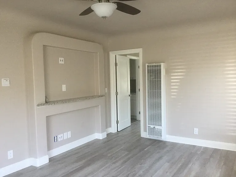 Living Room with entertainment wall