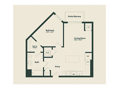 Floor plan B-3
