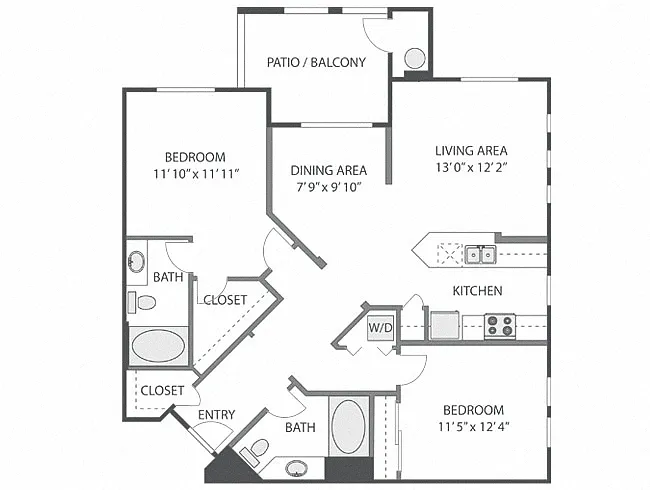 Floor plan B3