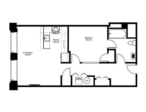 Floor plan A22