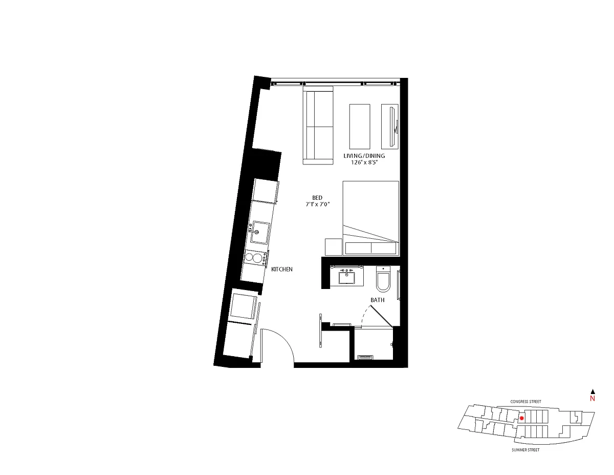 Floor plan S-M