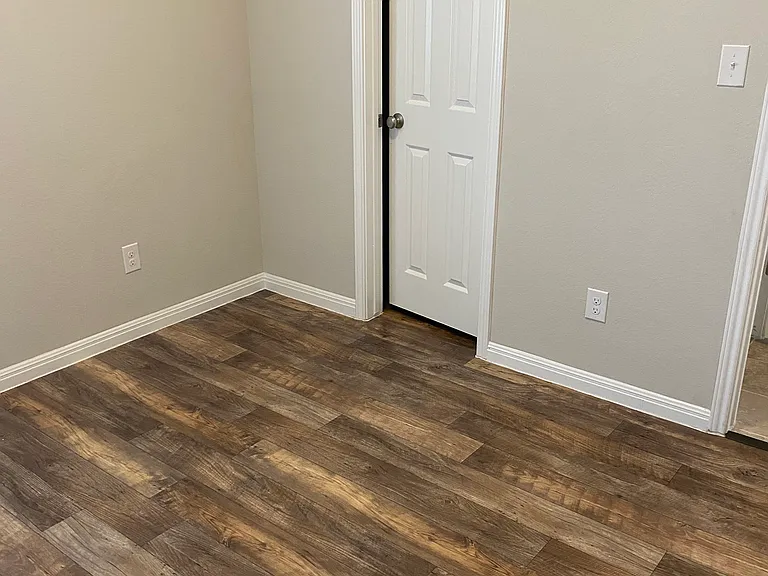 Second bedrom # 2 closet / hard flooring! Window