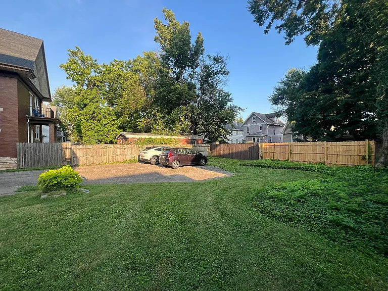 Parking rear yard