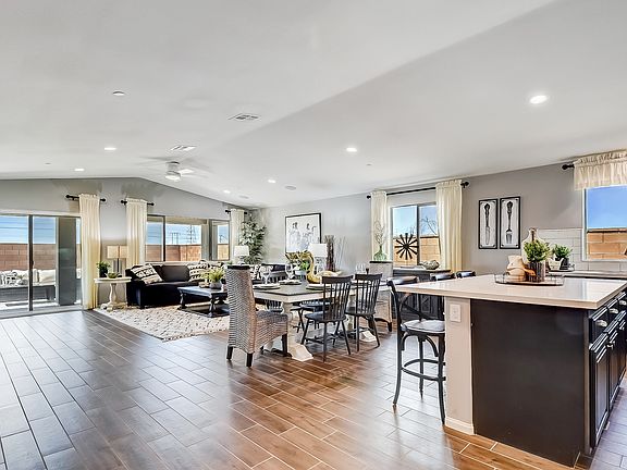 Open and airy floorplan