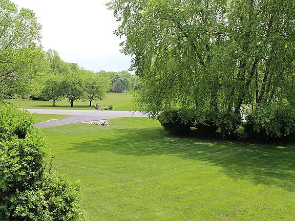 View of the front porch 