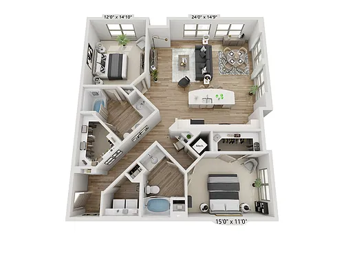 Floor plan Darwin
