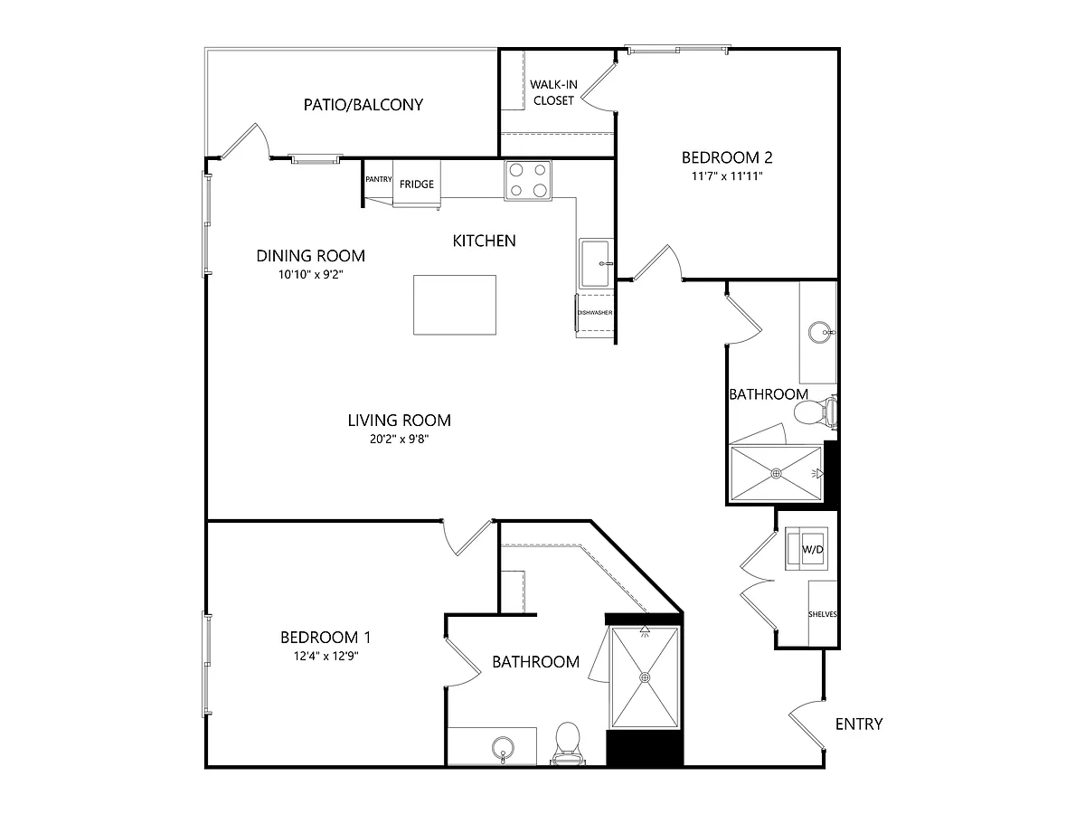 Floor plan B4