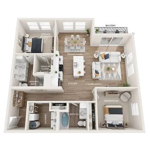 Floor plan C6 - Building 2/3