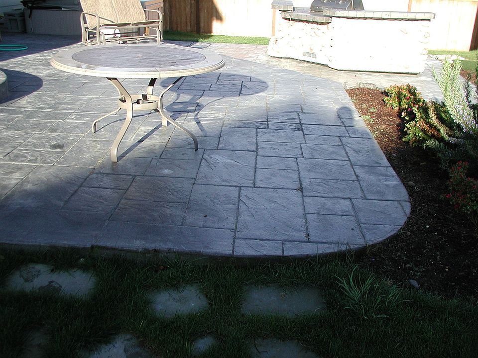 Stamped Patio