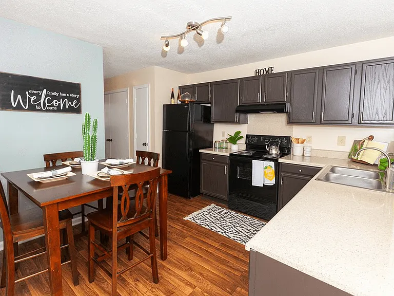Kitchen and Dining Area